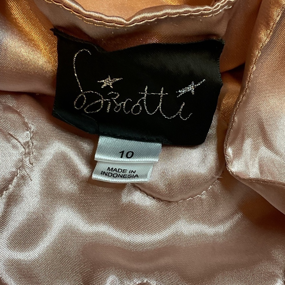 Biscotti Pink Princess Dress Floral Elegant Brown Layered Easter dress - Picture 6 of 10